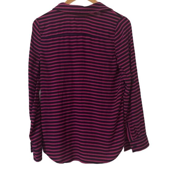 Old Navy Women's Pink Striped Top - Picture 2 of 3
